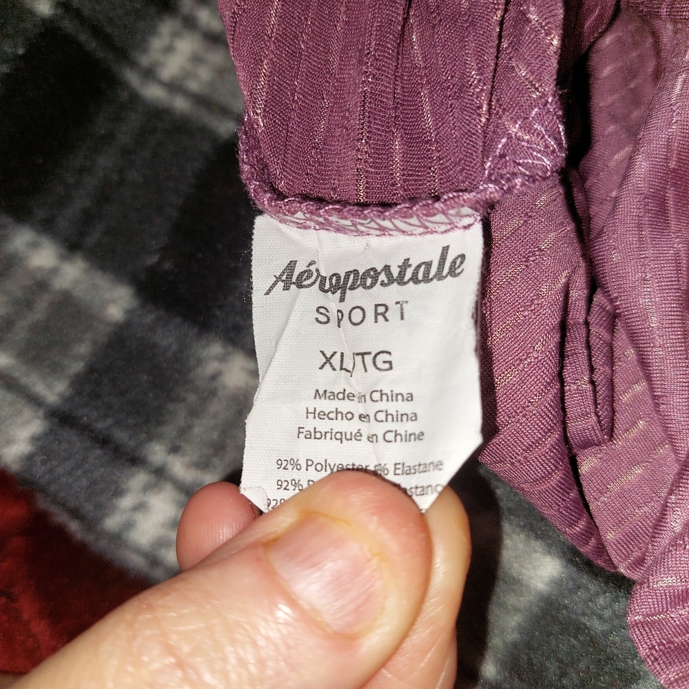 AEROPOSTAL SPORT WOMEN'S LONG SLEEVE SHIRT - Picture 2 of 4